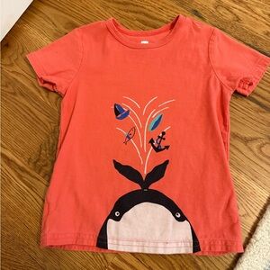 Tea Collection Whale Graphic Tee TShirt Size 4T